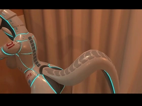 Exclusive video: sex with a furry android. porn with a robot. vr porn game. game: heat vr.