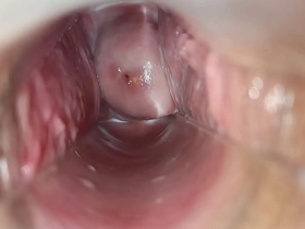 Pulsating orgasm inside vagina