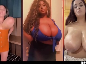 A collection of huge boobs that all men desire to eat. part 1