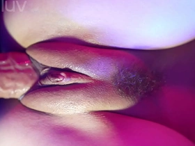 Close up pussy fuck ️ cum heaven inside & outside my meaty tight pussy - milaluv