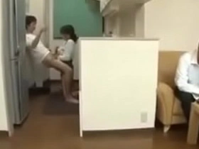 Cheating Japanese Milf with her
